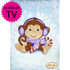 Bead Art Kit - Winter Monkey